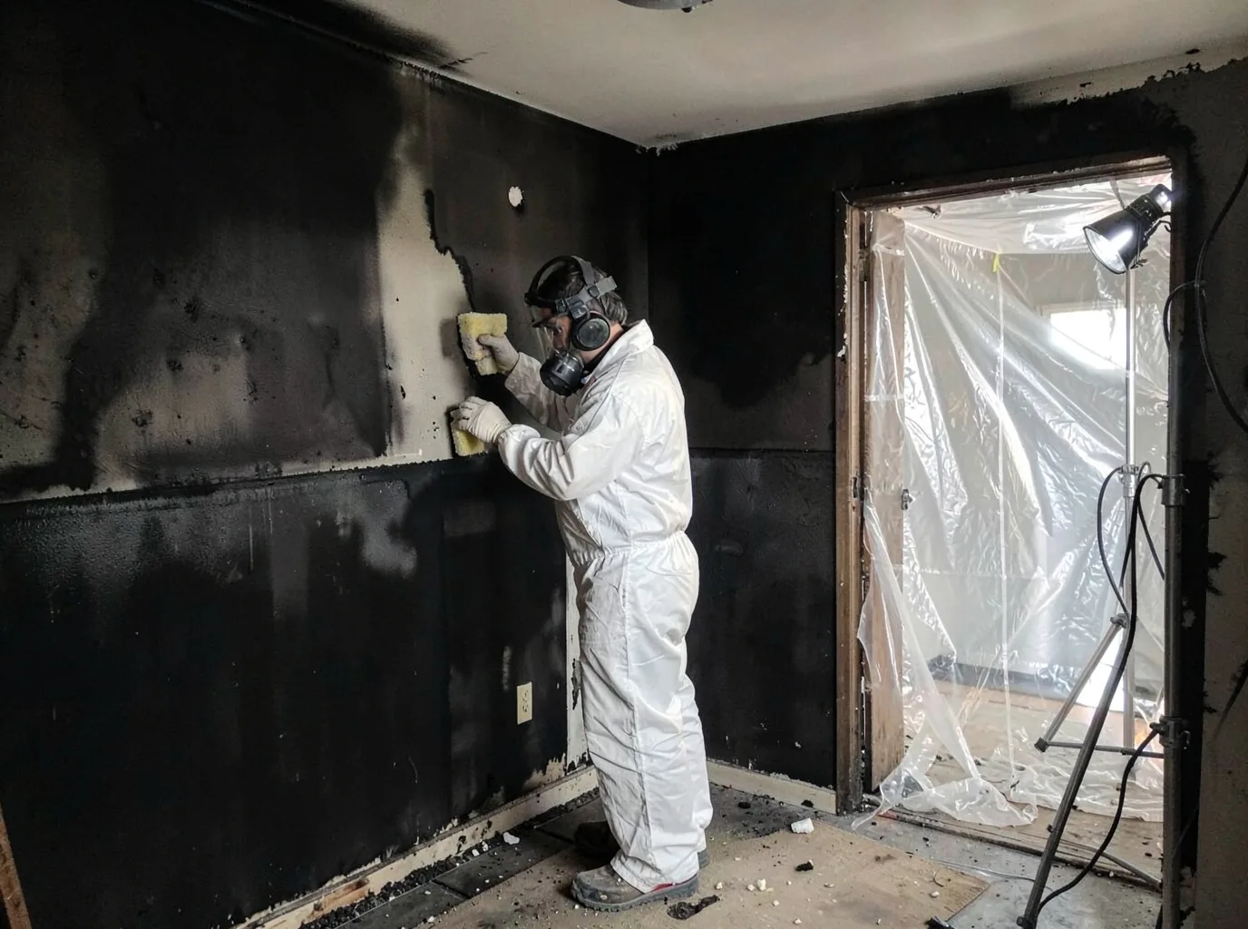 Fire Damage Restoration company in Rowley, IA